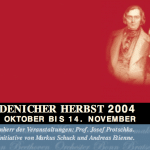 Robert Schumann Programm Endenicher Herbst 2004